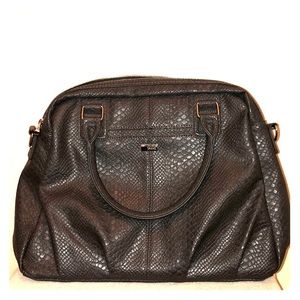 Like New Gray Snakeskin Purse